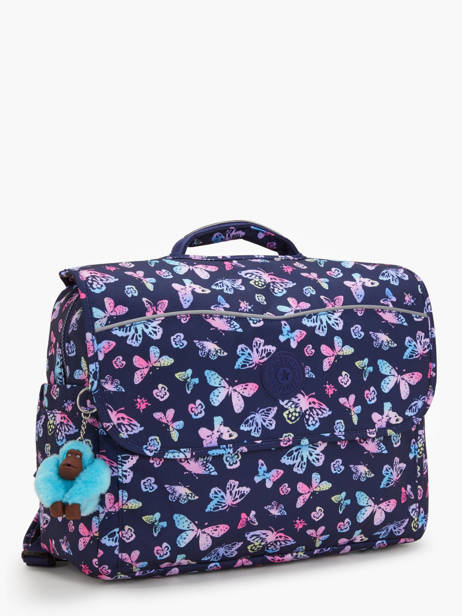 1 Compartment Satchel Kipling Blue back to school KI3652 other view 2