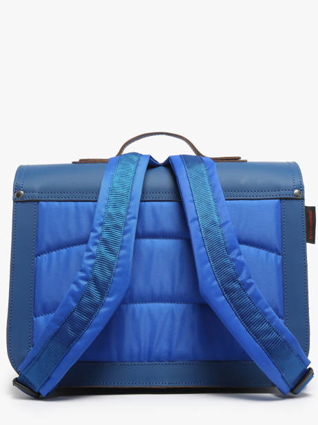 Cartable Football Cuir Own stuff Bleu primary 47FOOT vue secondaire 4