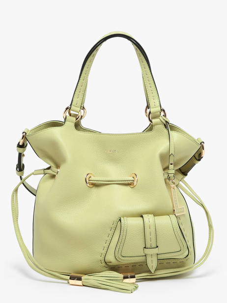 Medium Bucket Bag Premier Flirt Lancel Green premier flirt A10110 other view 2