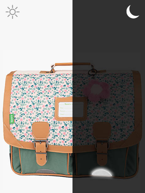 2-compartment Satchel Tann's Multicolor les fantaisies f 41267 other view 5