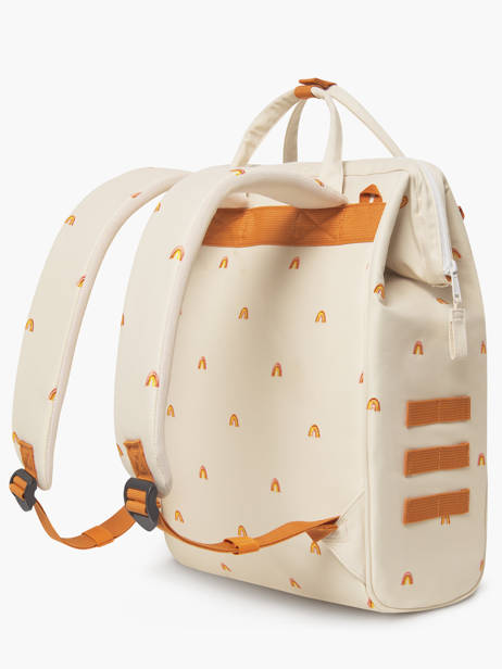 Backpack Cabaia Beige baby bag BABYBAG other view 3