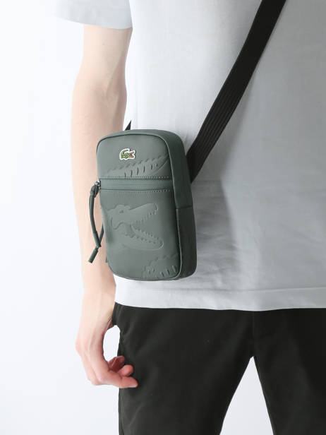 Crossbody Bag Lacoste Green lcst NH4621TX other view 1