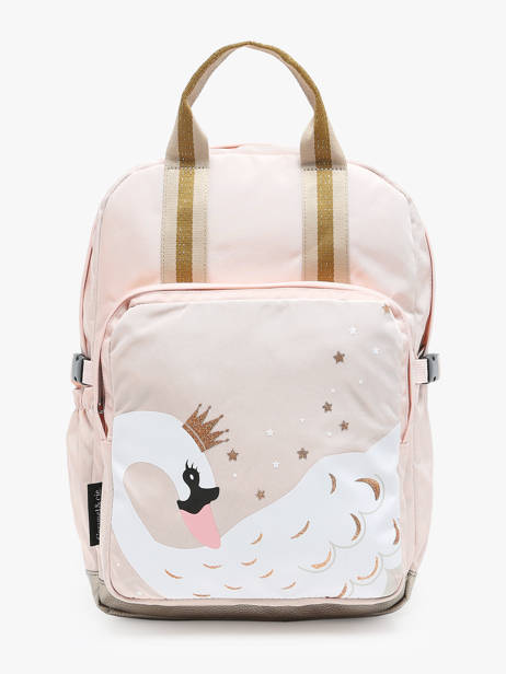Sac à Dos 1 Compartiment Caramel et cie Rose boheme FI