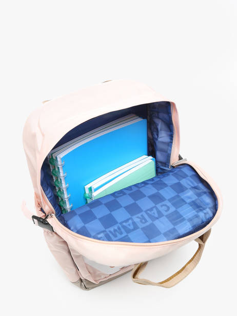 Sac à Dos 1 Compartiment Caramel et cie Rose boheme FI vue secondaire 3