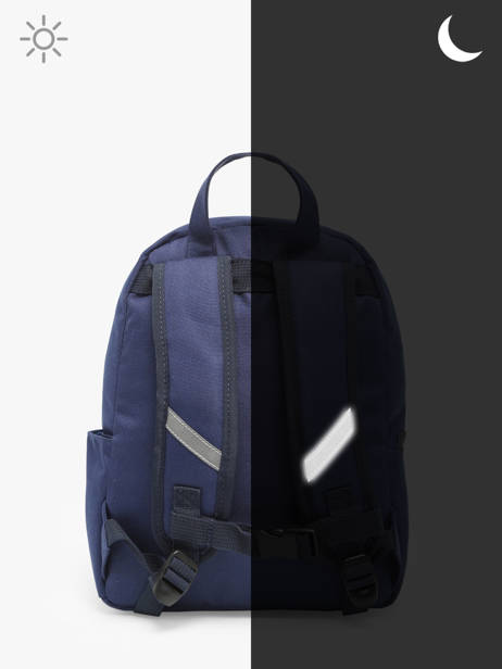 Mini Sac à Dos Caramel et cie Bleu fier GA vue secondaire 5
