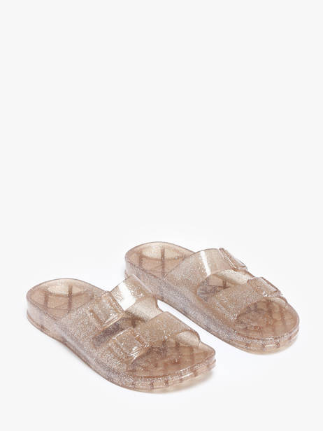 Flip Flops Anjo Glitter Cacatoes Beige women ANJOGLIT other view 1