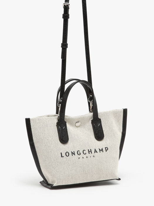 Longchamp Essential toile Sacs porté travers Beige