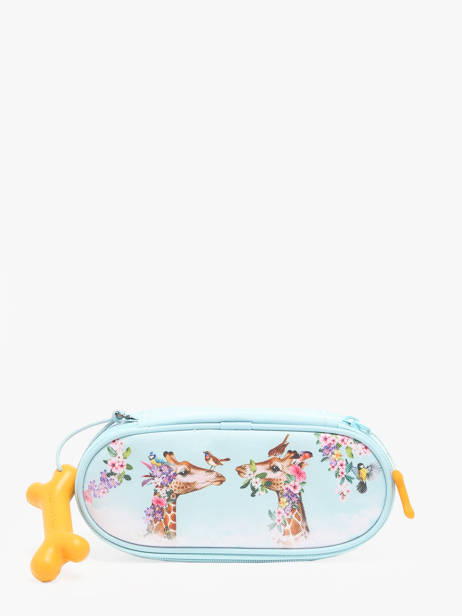 Pencil Case Oak 1 Compartment Stones and bones Blue girls G