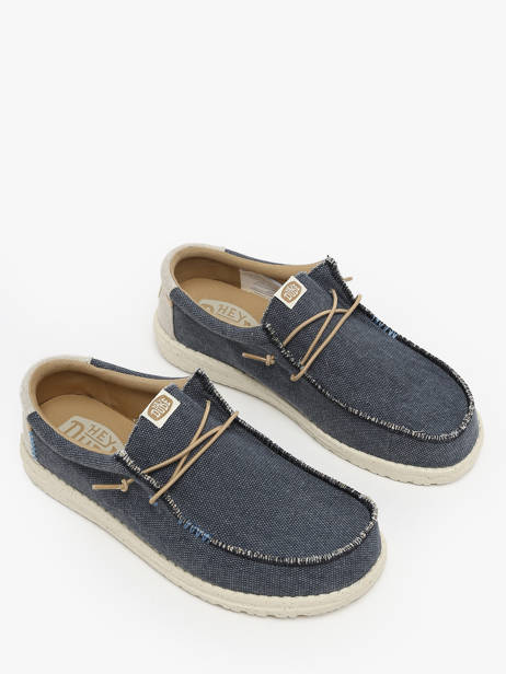 Moccasins Hey dude Blue men 40952 other view 1