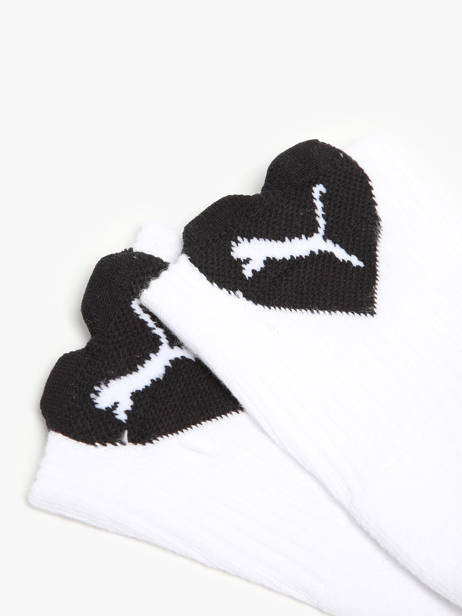 Chaussettes Puma Blanc socks women 71230252 vue secondaire 1