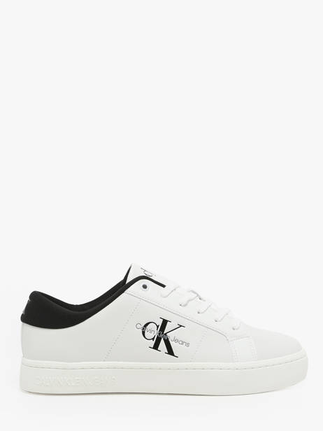 Sneakers In Leather Calvin klein jeans White men 8640GT