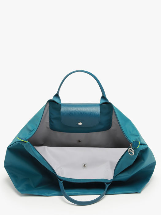 Longchamp Le pliage green Travel bag Blue