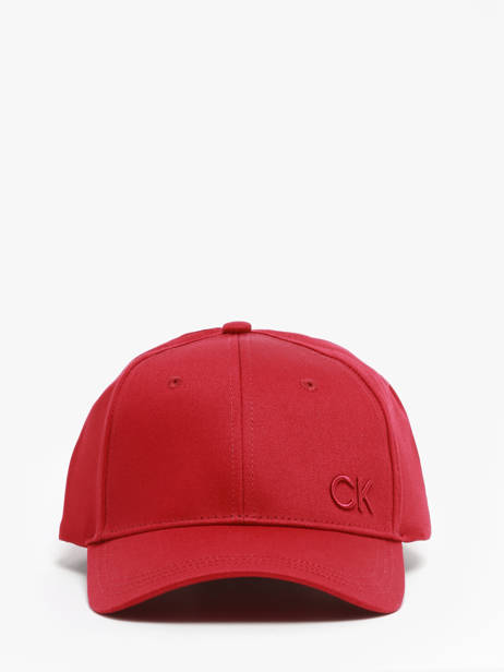 Casquette Calvin klein jeans Rouge ck cotton K612000