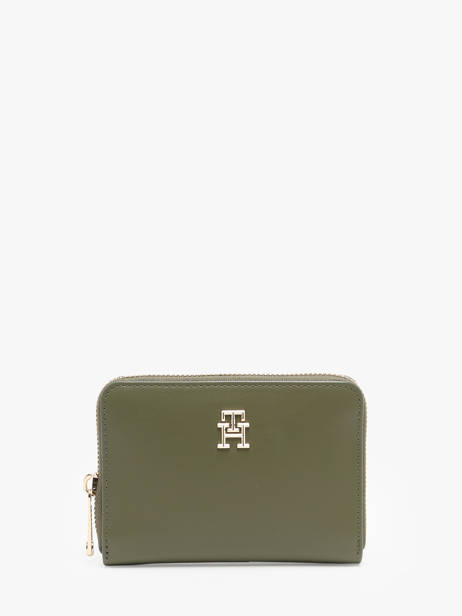 Wallet Tommy hilfiger Green th chic AW16330