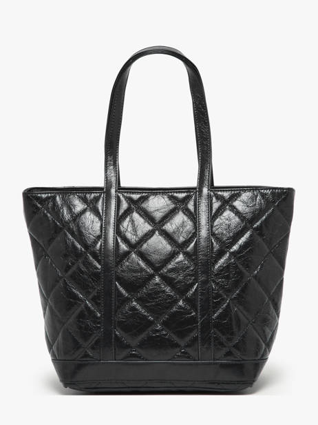 Shopping Bag Cabas Cuir Leather Vanessa bruno Black cabas cuir 84V40378 other view 4