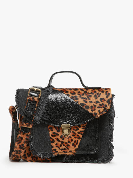 Leather Crossbody Bag Chimère Paul marius Black chimere GEORGCHI