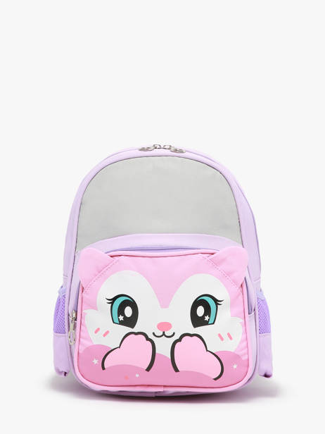 Mini Backpack Miniprix Violet animal 608