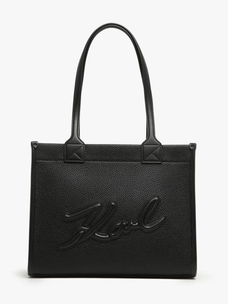 Sac Porté épaule K Skuare Polyurethane Karl lagerfeld Noir k skuare 245W3092