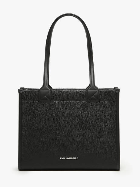 Sac Porté épaule K Skuare Polyurethane Karl lagerfeld Noir k skuare 245W3092 vue secondaire 4