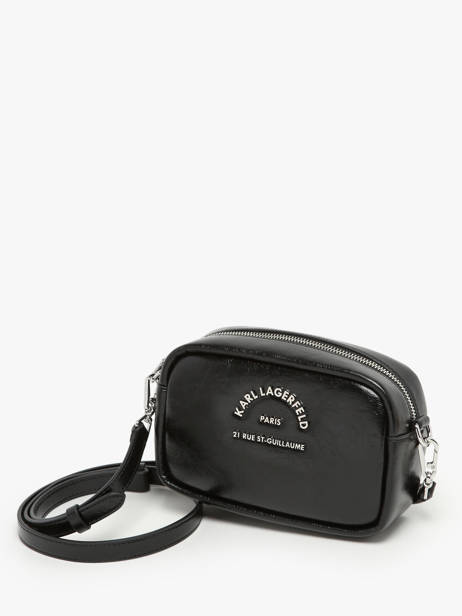 Crossbody Bag Rsg Polyurethane Karl lagerfeld Black rsg 245W3096 other view 2