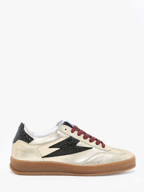 Sneakers En Cuir Semerdjian Or women RISY178