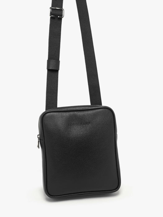 Longchamp Le foulonné Messenger bag Black