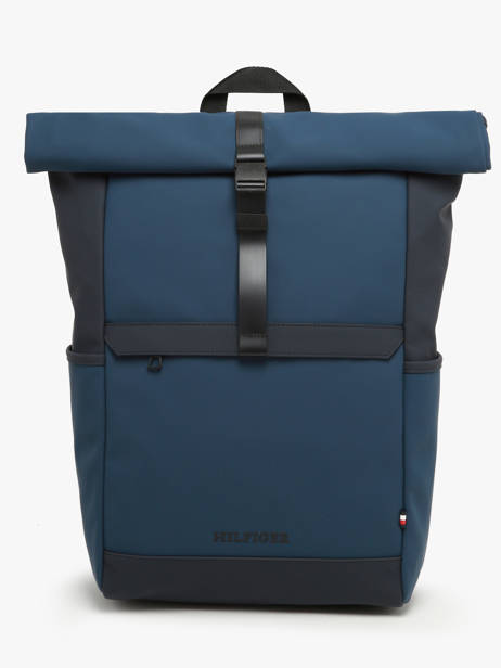 Backpack Tommy hilfiger Blue th monotype AM12499