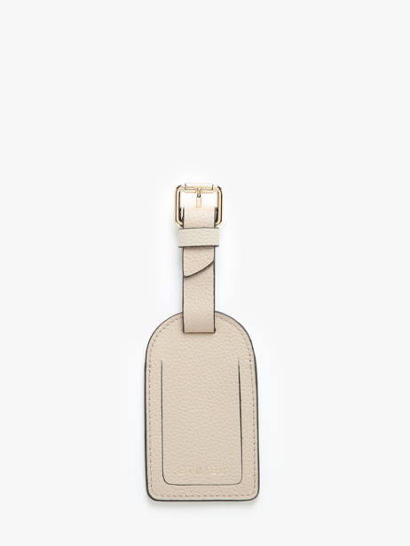 Luggage Tag Tradition Cuir Etrier Beige tradition ETRA901M