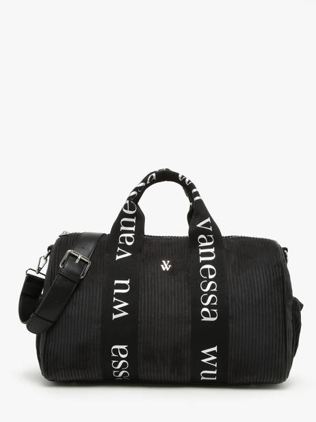 Shoulder Bag Velours Vanessa wu Black velours MA0085