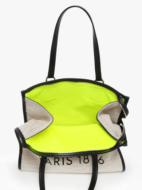 Shopping Bag Cabas D'ete With Zipper Lancel Black cabas d'ete A13310 other view 3