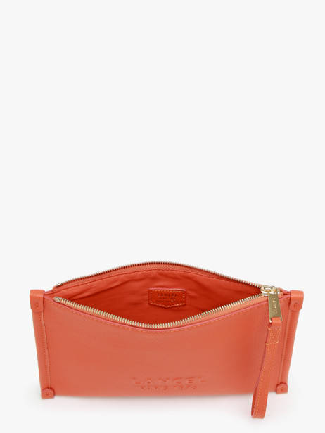 Leather Jour Pouch Lancel Orange jour A13174 other view 2