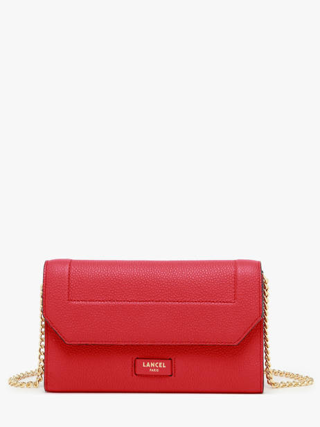 Sac Ceinture Chaînette Ninon Cuir Lancel Rouge ninon A11122