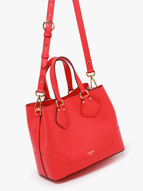 Sac à Main S Néo Izy Cuir Lancel Rouge neo izy A12133 vue secondaire 1