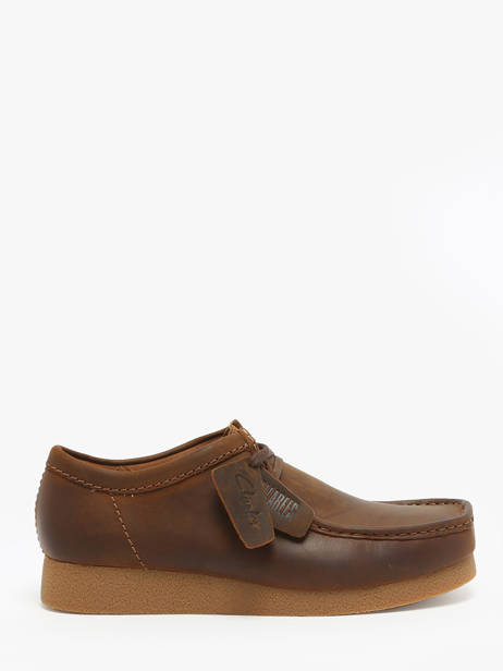 Chaussures Derbies En Cuir Clarks Marron men 26172819