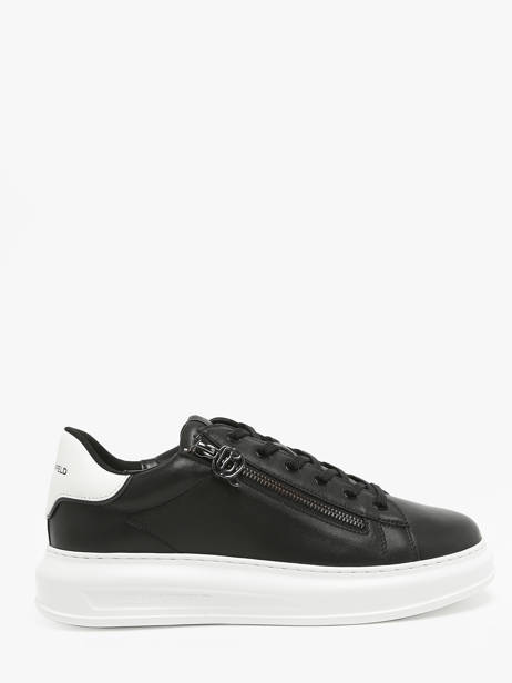 Sneakers In Leather Karl lagerfeld Black men KL52564