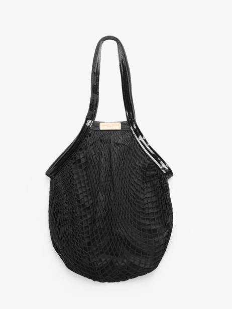 Sac Porté épaule Filet Coton Vanessa bruno Noir filet 26V40700