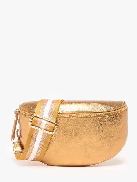 Sac Banane Nine Cuir Milano Or nine NI24011