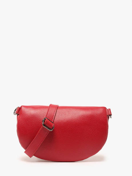 Leather Caviar Belt Bag Milano Red caviar CA23111 other view 4