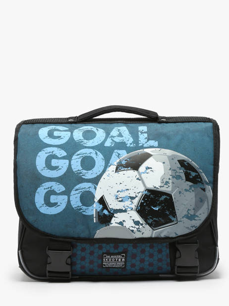 2-compartment Satchel Skooter Blue soccer squad 4462