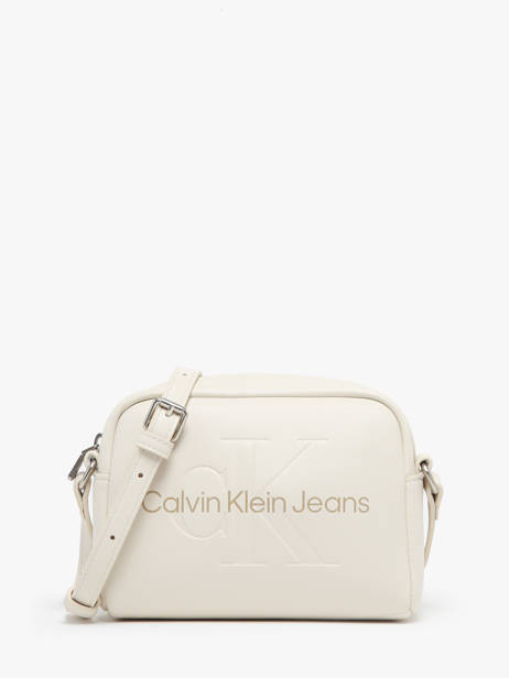 Crossbody Bag Sculpted Calvin klein jeans Beige sculpted K612220