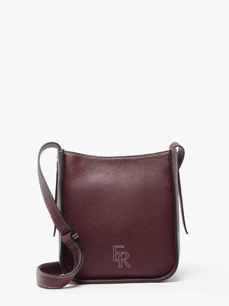 Shoulder Bag Foudre Leather Etrier Violet foudre EFOD087S