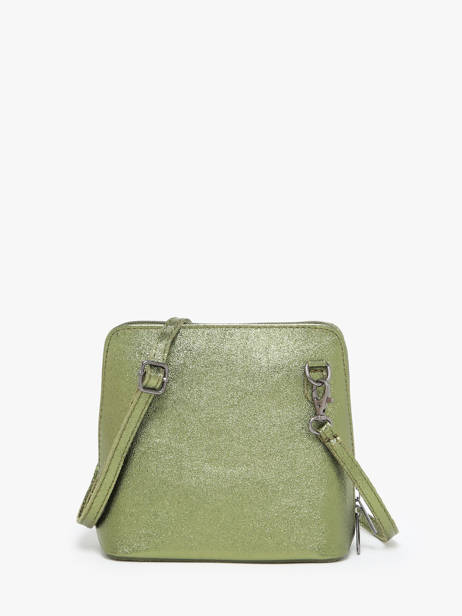 Sac Bandoulière Nine Cuir Milano Vert nine NI23117N