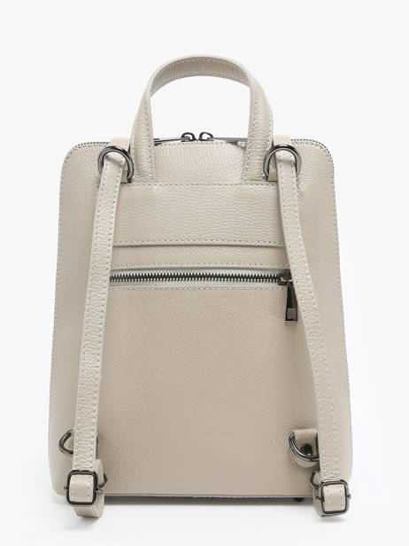 Shoulder Strap Backpack Milano Beige caviar CA240615 other view 4