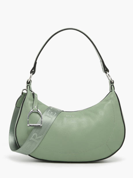 Medium Leather Altesse Shoulder Bag Etrier Green altesse EALT017M