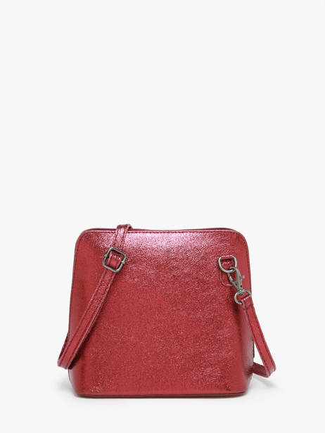 Sac Bandoulière Nine Cuir Milano Rouge nine NI23117N