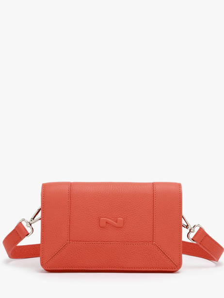 Sac Bandoulière Maastricht Cuir Nathan baume Orange mondrian 4