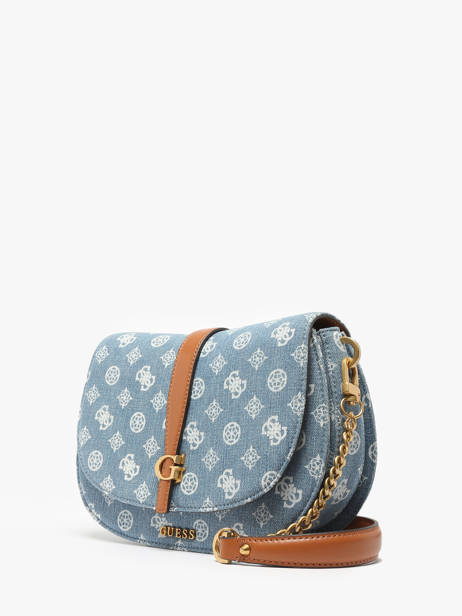 Sac Bandoulière Kuba Guess Bleu kuba PD932920 vue secondaire 2