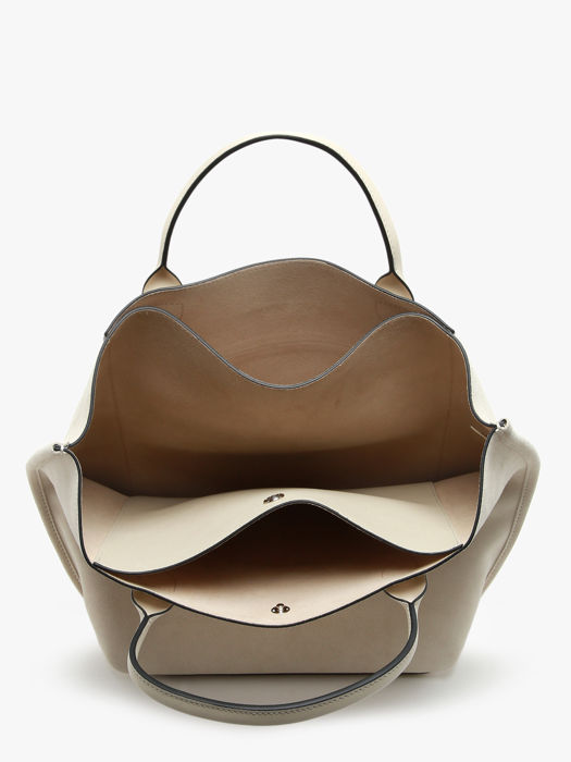 Longchamp Cabas longchamp velours Sacs porté main Beige