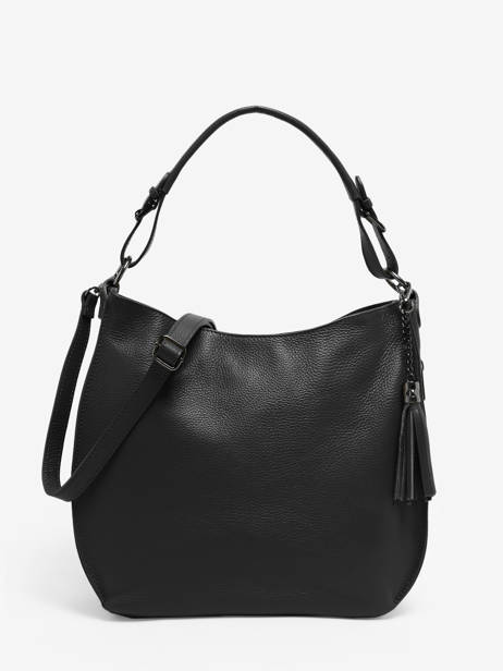 Shoulder Bag Caviar Leather Milano Black caviar CA24069