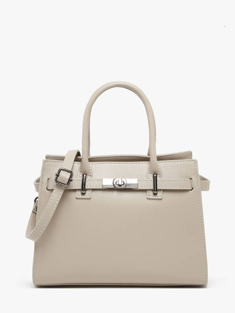 Sac à Main Caviar Cuir Milano Beige caviar CA24063